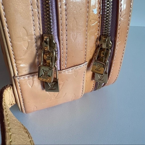 Louis Vuitton LV Backpack Bag  Orange Vernis Authentic - Picture 13 of 13